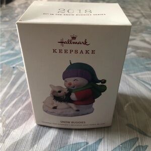 Hallmark 2018 Snow Buddies Ornament - NEW